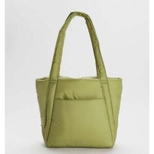 NWT BAGGU Puffy Mini Tote Pistachio Green